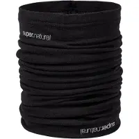 Super.natural Wanderlust Neckwarmer Sciarpa a tubo (One Size, nero)