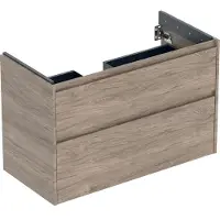 Geberit Renova Plan armoire sous lavabo, avec deux tiroirs, 94,8x60,6x44,6cm, 504.032.JR.1, 504.032.JR.1