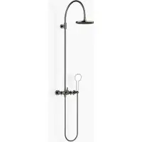 Dornbracht TARA Showerpipe avec mitigeur de douche sans douchette à main, flowReduce, 26632892-99, 26632892-99