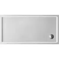 Duravit Piatto doccia rettangolare SLIMLINE STARCK con antiscivolo 1400 x 700 x 55 mm bianco
