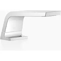 Dornbracht CL.1 Bec déverseur pour baignoire sans inverseur pour montage au sol, saillie 200mm, 13612705-00, 13612705-00