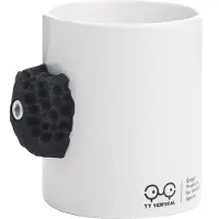 YY VERTICAL Climbing Mug Pentolino bianco/grigio