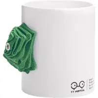 YY VERTICAL Climbing Mug Pentolino bianco