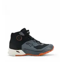Alpinestars Scarpe Da Moto CR-X Drystar Black Dark Gray Rust