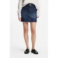 BOSS per donna. 50559404 minigonna blu semplice (35), Casual, Cotone, Denim