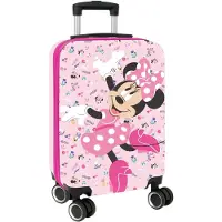 Disney Valigia A Rotelle Minnie Mouse Naive 40.1l 34.5x20x55 Cm