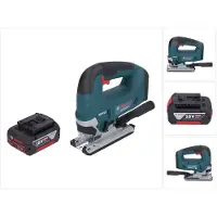 Bosch Sega alternata a batteria GST 18V-125 B Professional 18 V 125 mm Brushless + 1 batteria da 4,0 Ah - senza caricabatterie