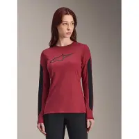 Alpinestars Maglia Stella A-Dura Dri Astar Burgundy, Taglia: XL