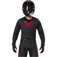 Alpinestars Maglia Honda Racer Iconic Black Red