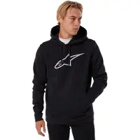 Alpinestars Felpa Con Cappuccio Ageless V3 Black Grey