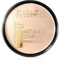 Eveline Cosmetics Make-Up Art Anti-Shine Complex 33 Sabbia Dorata 14 g — Cipria Compatta