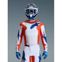 Alpinestars Maglia Fluid Grid 2026 Orange Ucla Blue, Taglia: XL