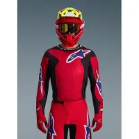 Alpinestars Maglia Fluid Grid 2026 Red Black Purple