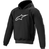 Alpinestars Felpa Con Cappuccio Ageless Black, Taglia: XXL