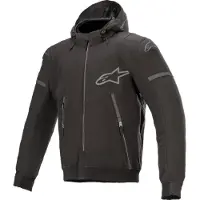 Alpinestars Felpa Con Cappuccio Sektor Tech V2 Black, Taglia: XXL