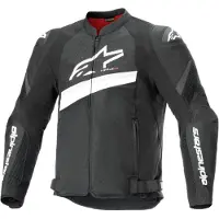 Alpinestars Giacca T-GP Plus R V4 Airflow Black White, Taglia: M