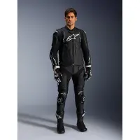 Alpinestars Pantaloni In Pelle Missile V3 Black, Taglia: 44