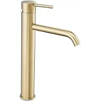 REA Rubinetto da Lavabo Lungo L.Gold High