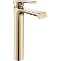 REA Rubinetto da Lavabo Hass Gold High