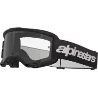 Alpinestars Maschere Vision 3 Wordmark Black Clear, Taglia: One Size