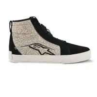 Alpinestars Scarpe Da Moto Ride-63 Canvas Black Cool Gray White
