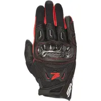 Alpinestars Guanti Honda SMX-2 Air Carbon V2 Black Red, Taglia: XXL