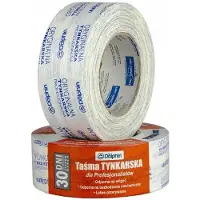Blue dolphin Nastro impermeabile per intonaci esterni 48mmx50m per superfici ruvide - Ideale per intonaco, mattone, cemento
