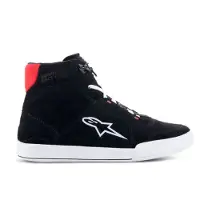 Alpinestars Scarpe Chrome Black White Bright Red
