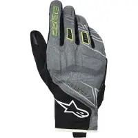 Alpinestars Guanti Moblast Impermeabili Fur Gray Black Sulphur Yellow, Taglia: XXL