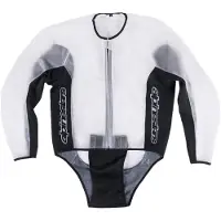 Alpinestars Giacca Antipioggia Racing Clear Black