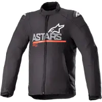 Alpinestars Giacca SMX Impermeabile Black Dark Gray Bright Red