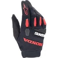 Alpinestars Guanti Full Bore Black Bright Red