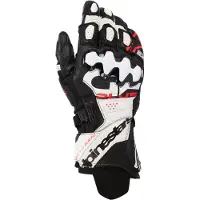 Alpinestars Guanti In Pelle GP Plus R V3 Black White Red Fluo, Taglia: XL
