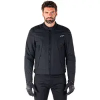 Alpinestars Giacca Clayton Resistente All'Acqua Black Black, Taglia: XL
