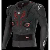 Alpinestars Giacca Protettiva Bionic Pro V3 Plasma Black Red White