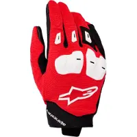 Alpinestars Guanti SP X 1 Bright Red Black White, Taglia: XXL