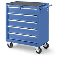 HBM carrello porta attrezzi 5 cassetti, 62 cm, blu