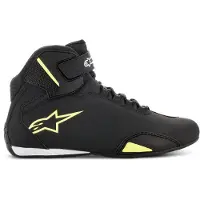 Alpinestars Scarpe Sektor Black Yellow Fluo