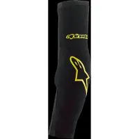 Alpinestars Gomitiere Paragon Plus Black Acid Yellow, Taglia: XS