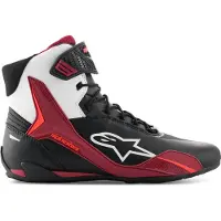 Alpinestars Scarpe Faster-4 Black White Dark Red