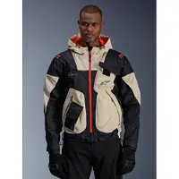Alpinestars Giacca Mogress Air Black Almond Hot Orange, Taglia: XL