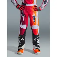 Alpinestars Pantaloni Fluid Portl Ragazzo 2026 Red Light Gray Dark Gray