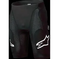 Alpinestars Pantaloncini Protettivi A-Impact Plasma Black White