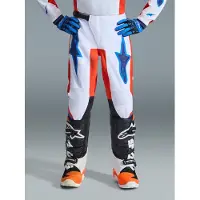 Alpinestars Pantaloni Fluid Grid Ragazzo 2026 Orange Ucla Blue, Taglia: 28