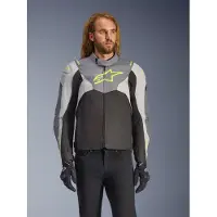 Alpinestars Giacca T-Jaws V4 Impermeabile Black Ice Gray Dark Gray