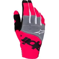 Alpinestars Guanti Techstar 2025 Black Pink Fluo, Taglia: M
