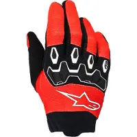 Alpinestars Guanti Full Bore V2 Ragazzo &amp; Bambino Bright Red Black