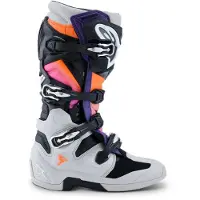 Alpinestars Stivali Tech 7 Black Lght Gry Orng Fl Magenta