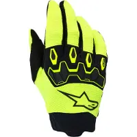 Alpinestars Guanti Full Bore V2 Ragazzo E Bambino Yellow Fluo Black
