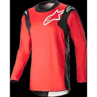 Alpinestars Maglia Racer Hoen 2023 Mars Red Black